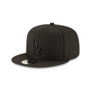 Los Angeles Dodgers 59Fifty Black on Black Fitted Hat
