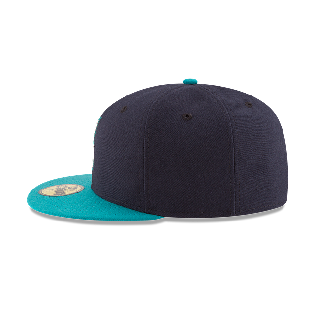 Seattle Mariners 59FIFTY On Field Navy/Teal Game Hat