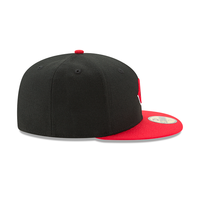 Cincinnati Reds 59FIFTY On Field Black / Red Hat