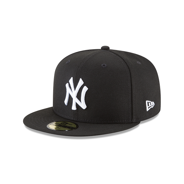 MLB Basic New York Yankees Black / White Hat