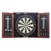 Official Size Dartboard & Cabinet Set