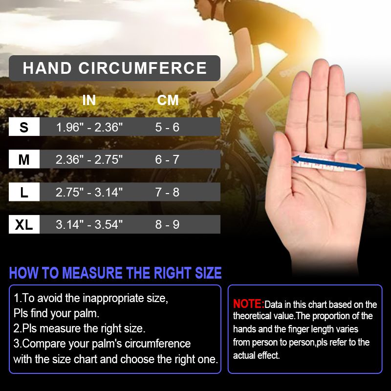 Multi-Functional Weight Lifting, Motorcycle & Cycling Gloves