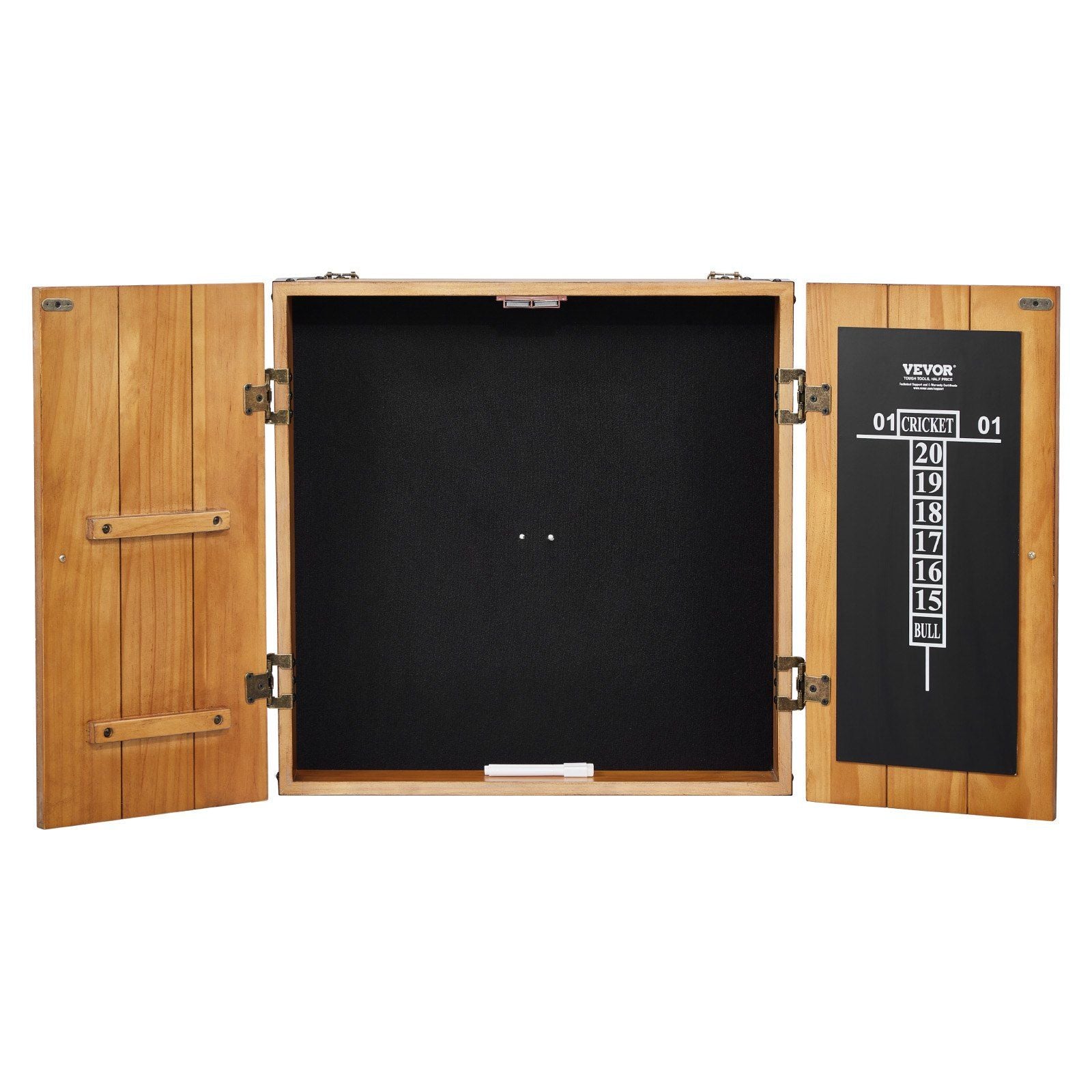 Solid Wood Dartboard Cabinet Official Size (Dart board Not Included)