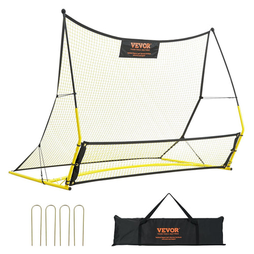2-IN-1 Portable 71"x40" Soccer Rebounder Net