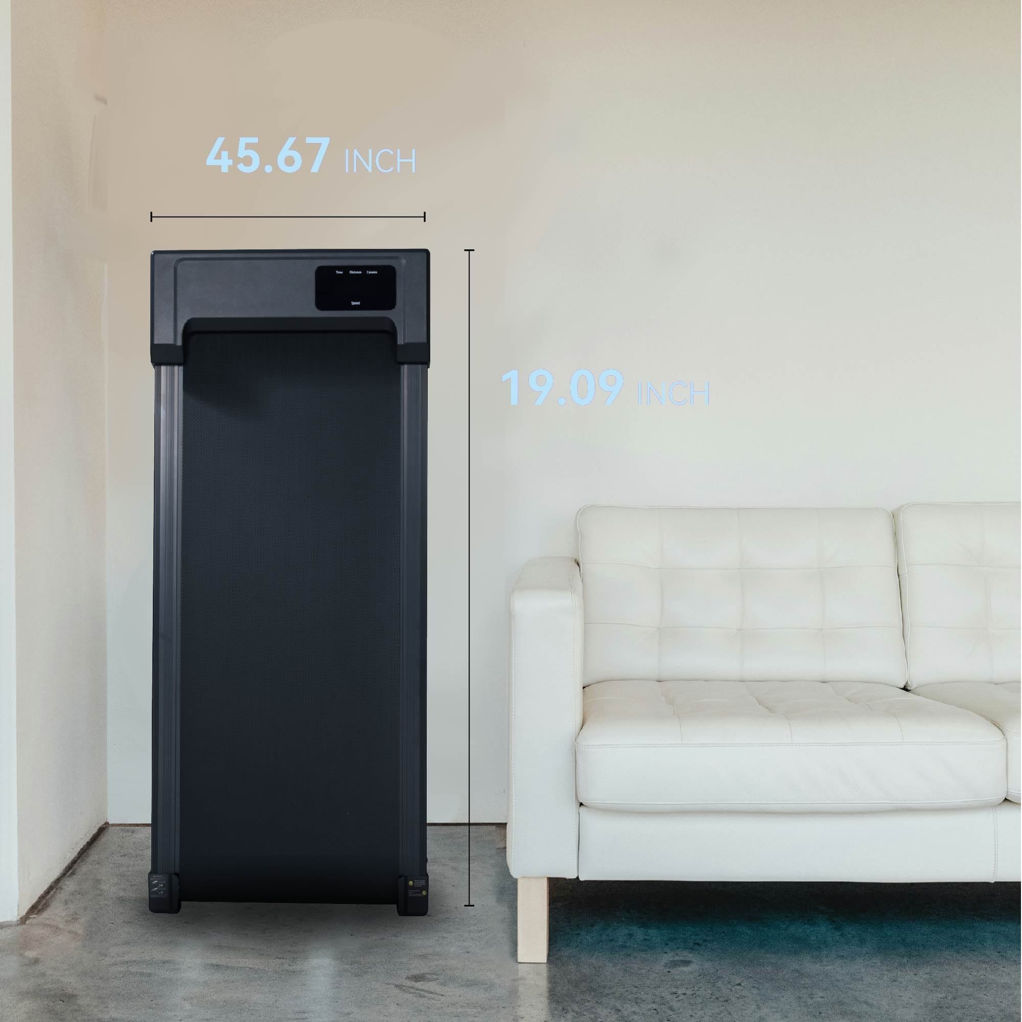 2.5HP Under Desk Treadmill with LED Display & Remote Control