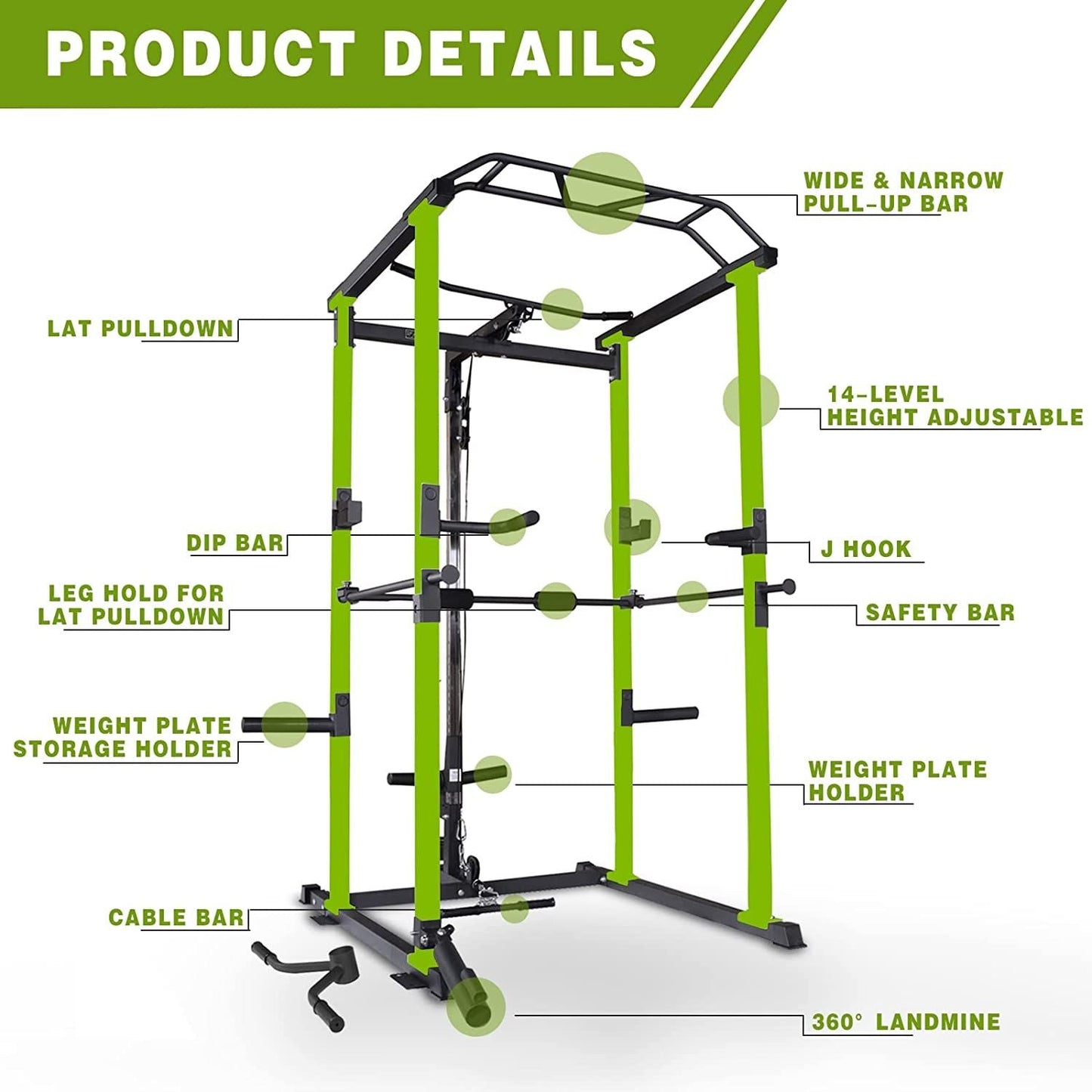 Green Multi-Functional Power Cage