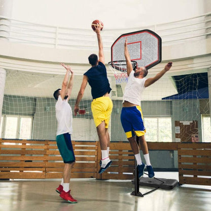 Indoor/Outdoor Height Adjustable Basketball Hoop