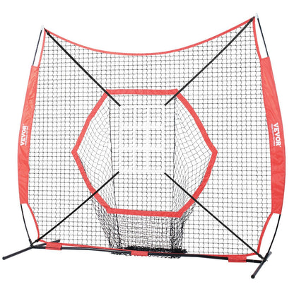 Portable 7 by 7 foot Baseball & Softball Practice Net