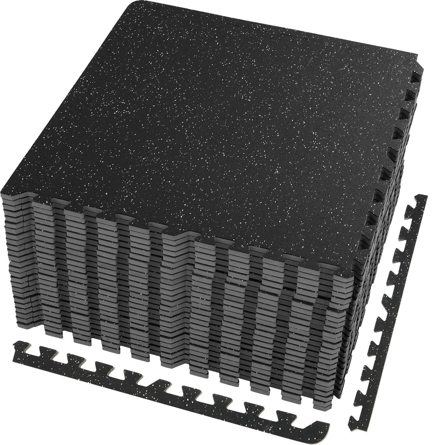 24" by 24" Thick 1/2 inch Gym Floor Mats