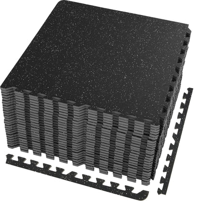 24" by 24" Thick 1/2 inch Gym Floor Mats