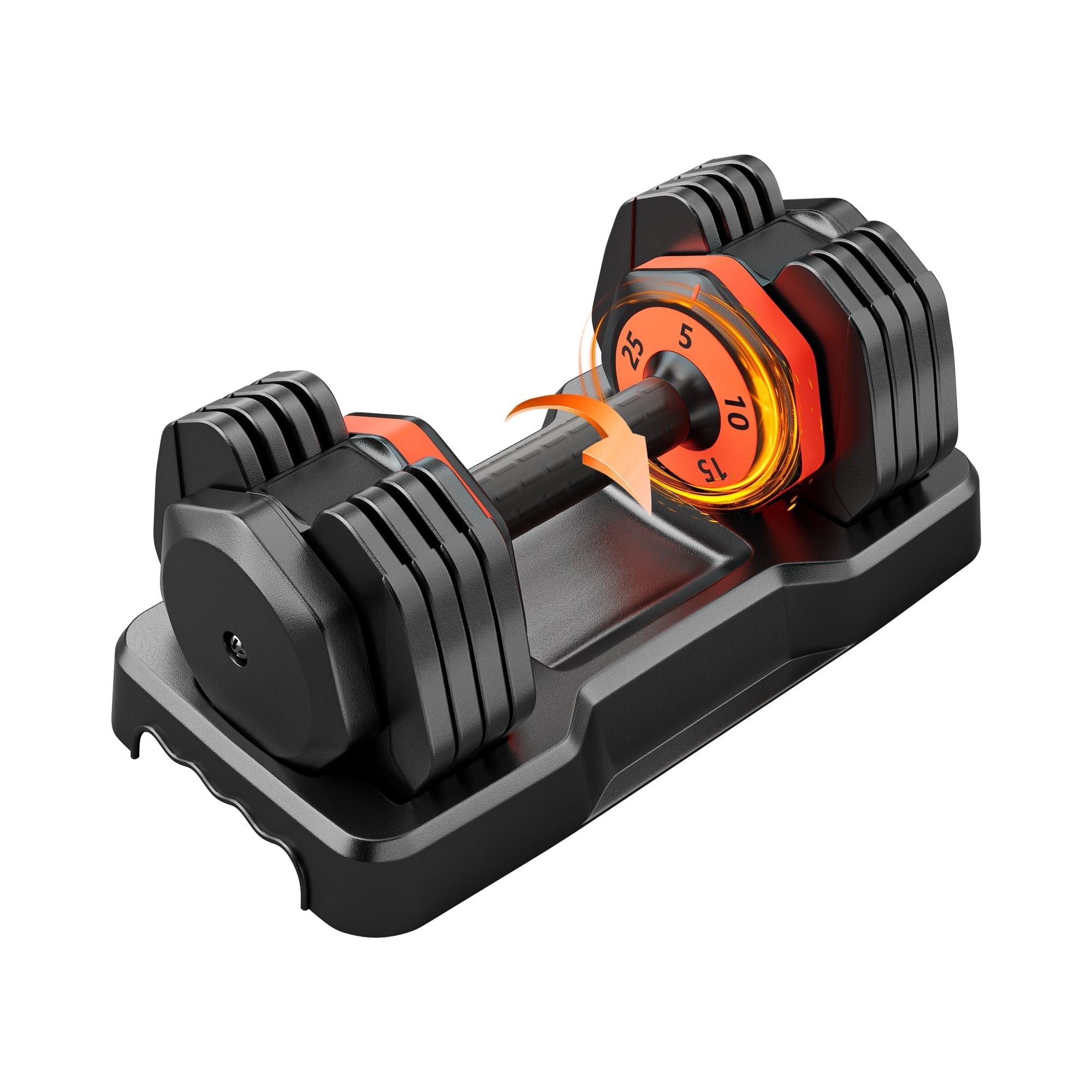 25LB 5-in-1 Single Adjustable Free Dumbbell