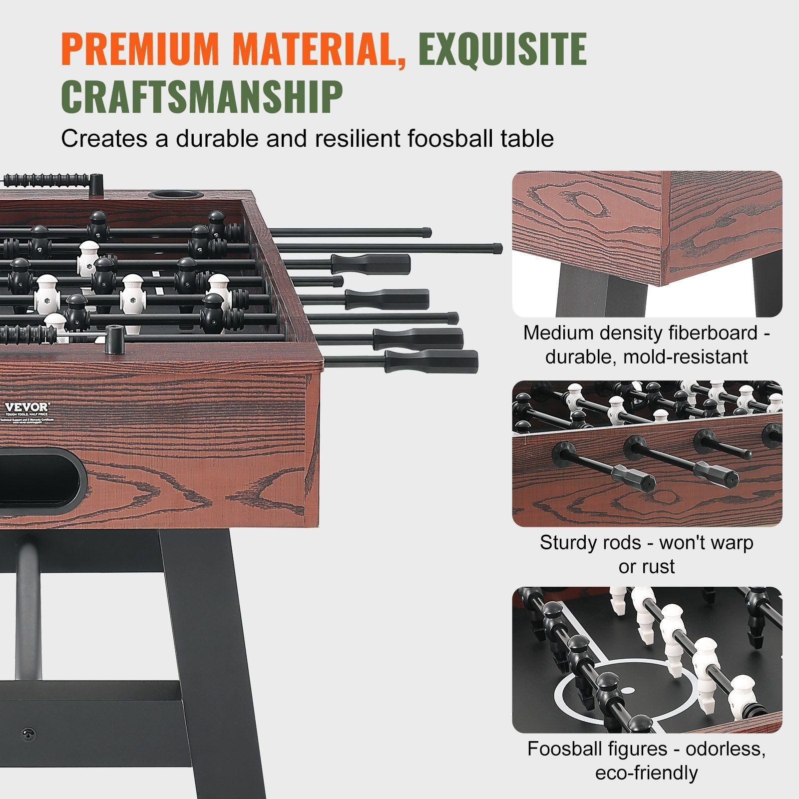 55-inch Standard Size Foosball Table
