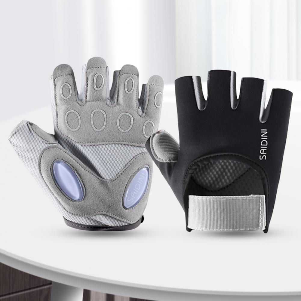 Weight Training Non-Slip Fingerless Gloves