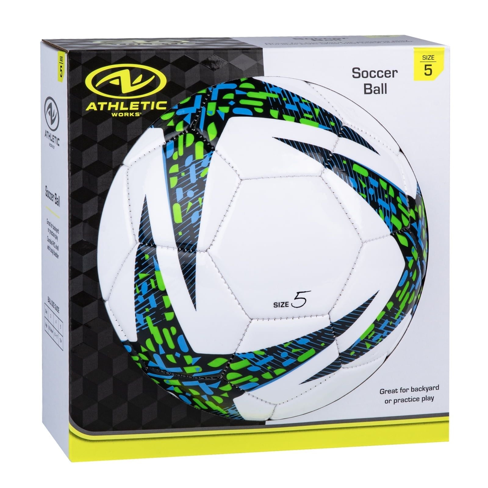 Size 5 Indoor & Outdoor Soccer Balls (4-Pack)