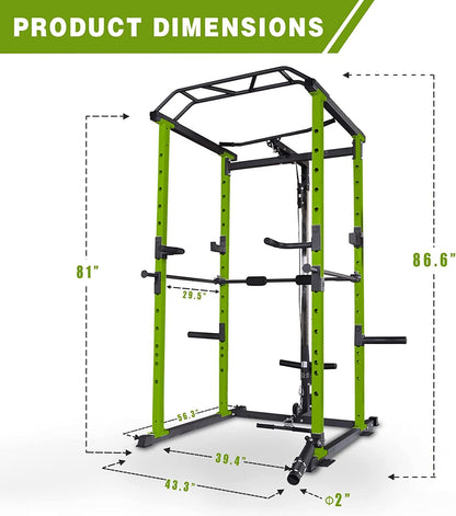 Green Multi-Functional Power Cage