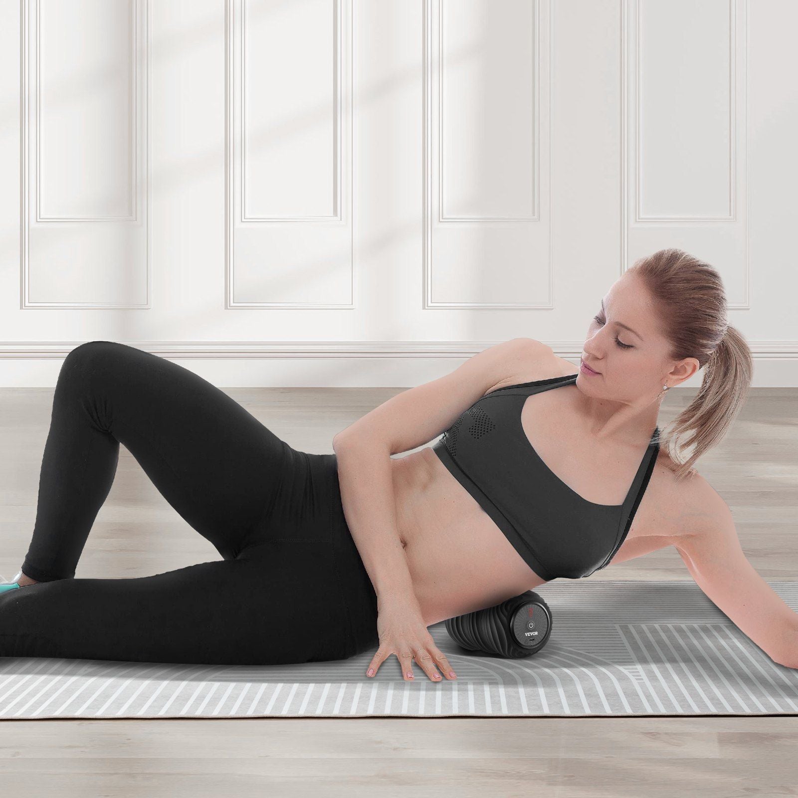 Vibrating Peanut Massage Ball Roller