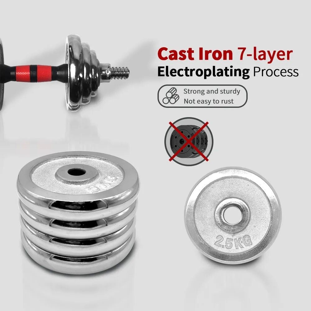 Adjustable 66 Pounds Dumbbell Set