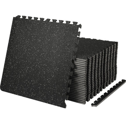 24" by 24" Thick 1/2 inch Gym Floor Mats