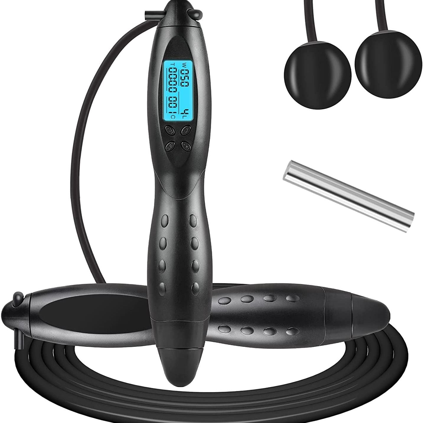 Jump Rope with Digital Calorie Counter & Time Setting