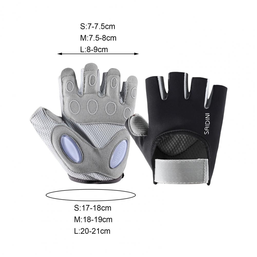 Weight Training Non-Slip Fingerless Gloves