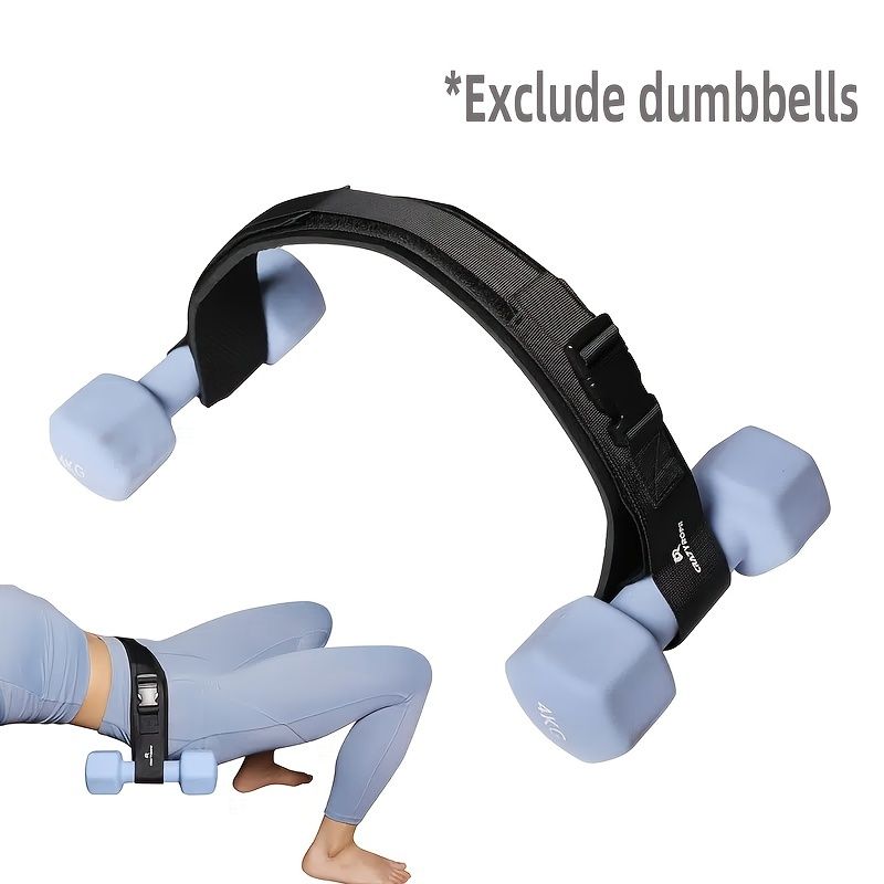 Hip Thrust Belt For Dumbbells & Kettlebells