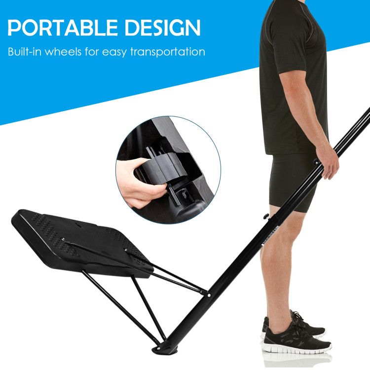 Indoor/Outdoor Height Adjustable Basketball Hoop