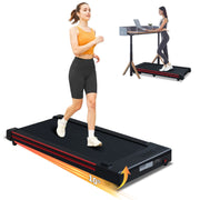 Portable 3HP Walking Pad Treadmill with 10° Incline & LED Display