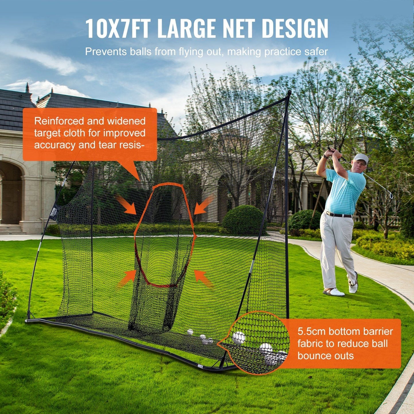 Golf Practice Net Indoor Personal Driving Range