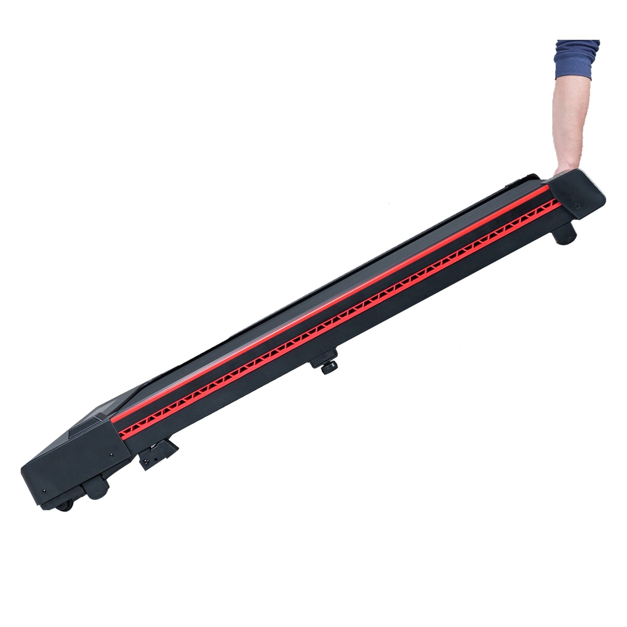 Portable 3HP Walking Pad Treadmill with 10° Incline & LED Display
