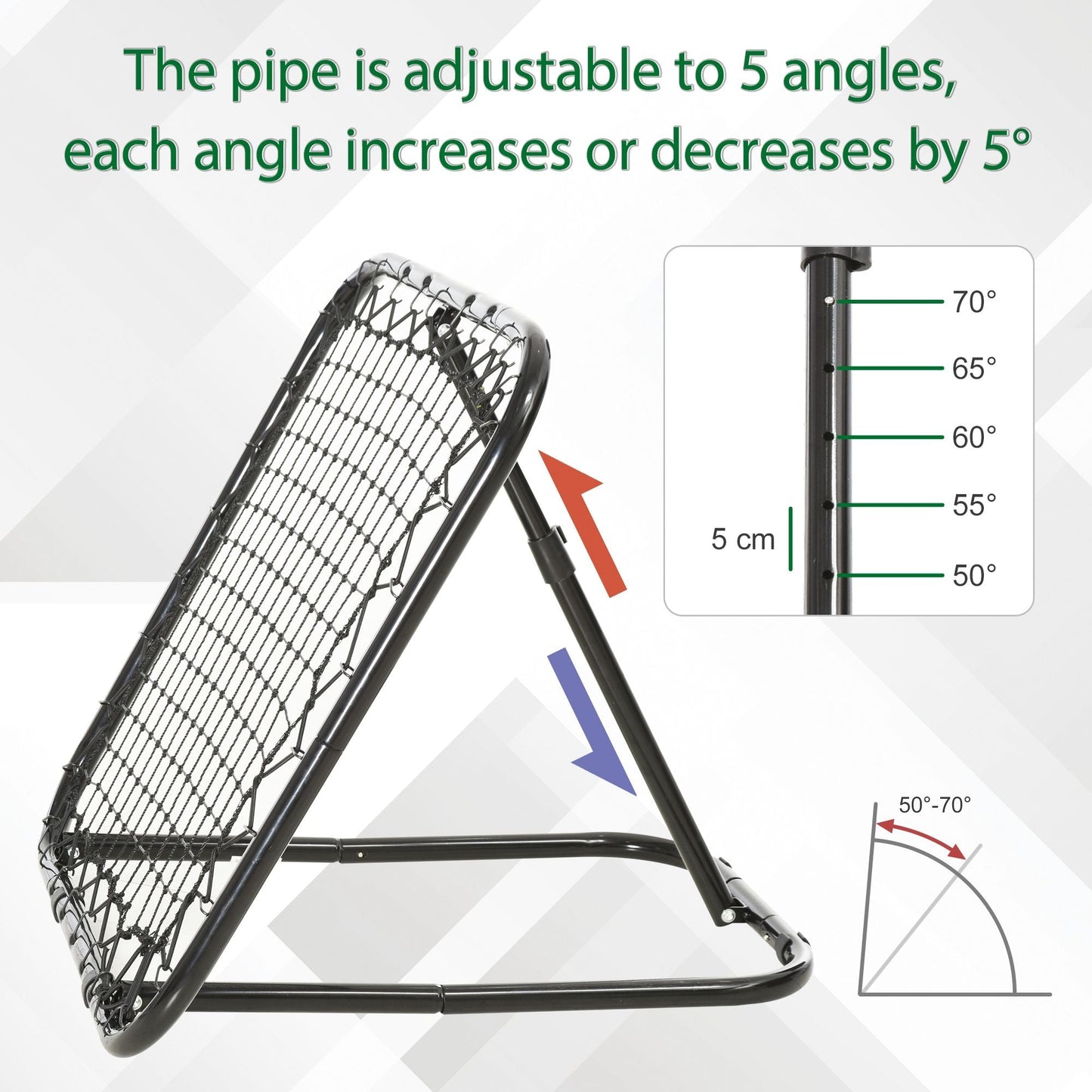 Adjustable Soccer Rebounder