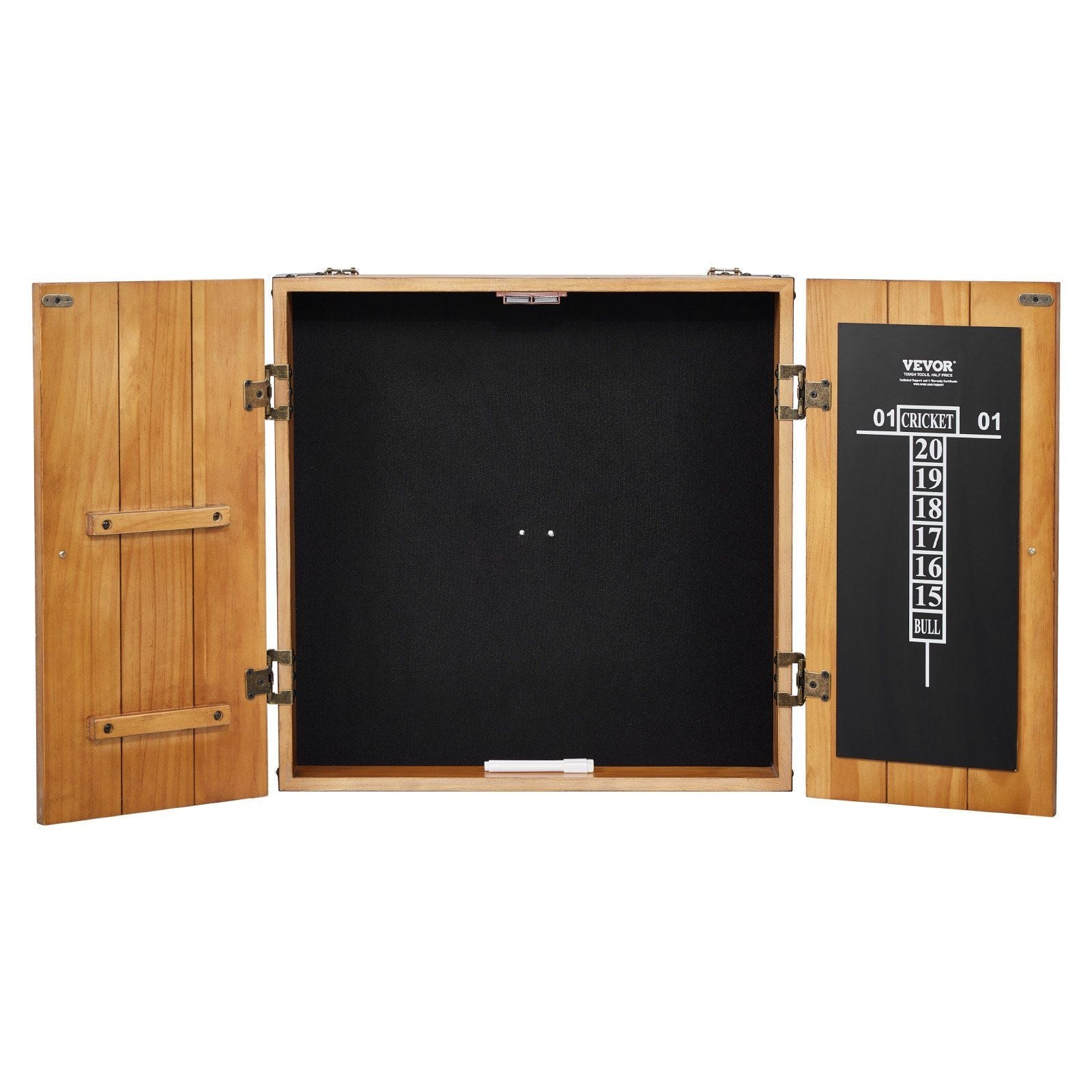 Solid Wood Dartboard Cabinet Official Size (Dart board Not Included)