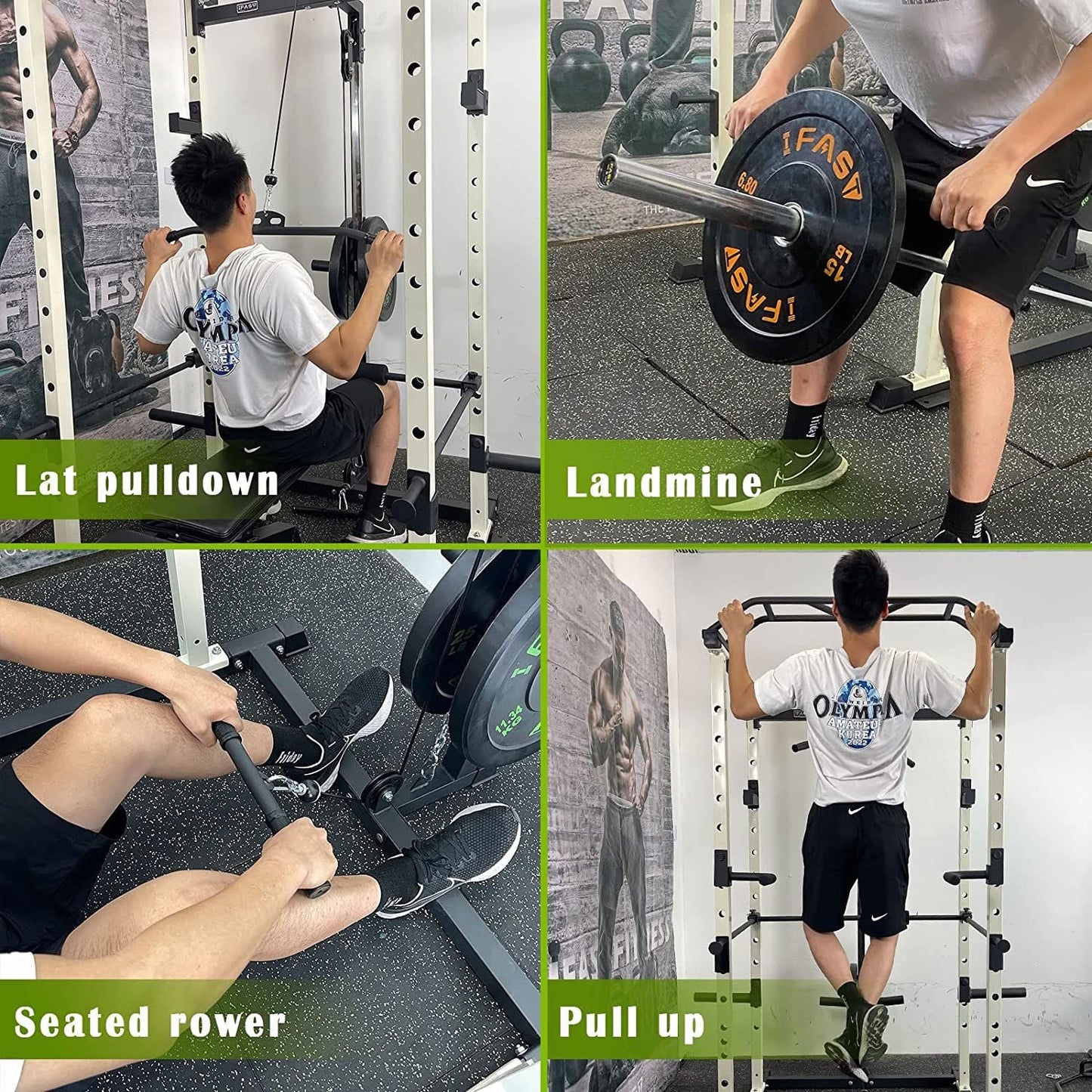 Green Multi-Functional Power Cage