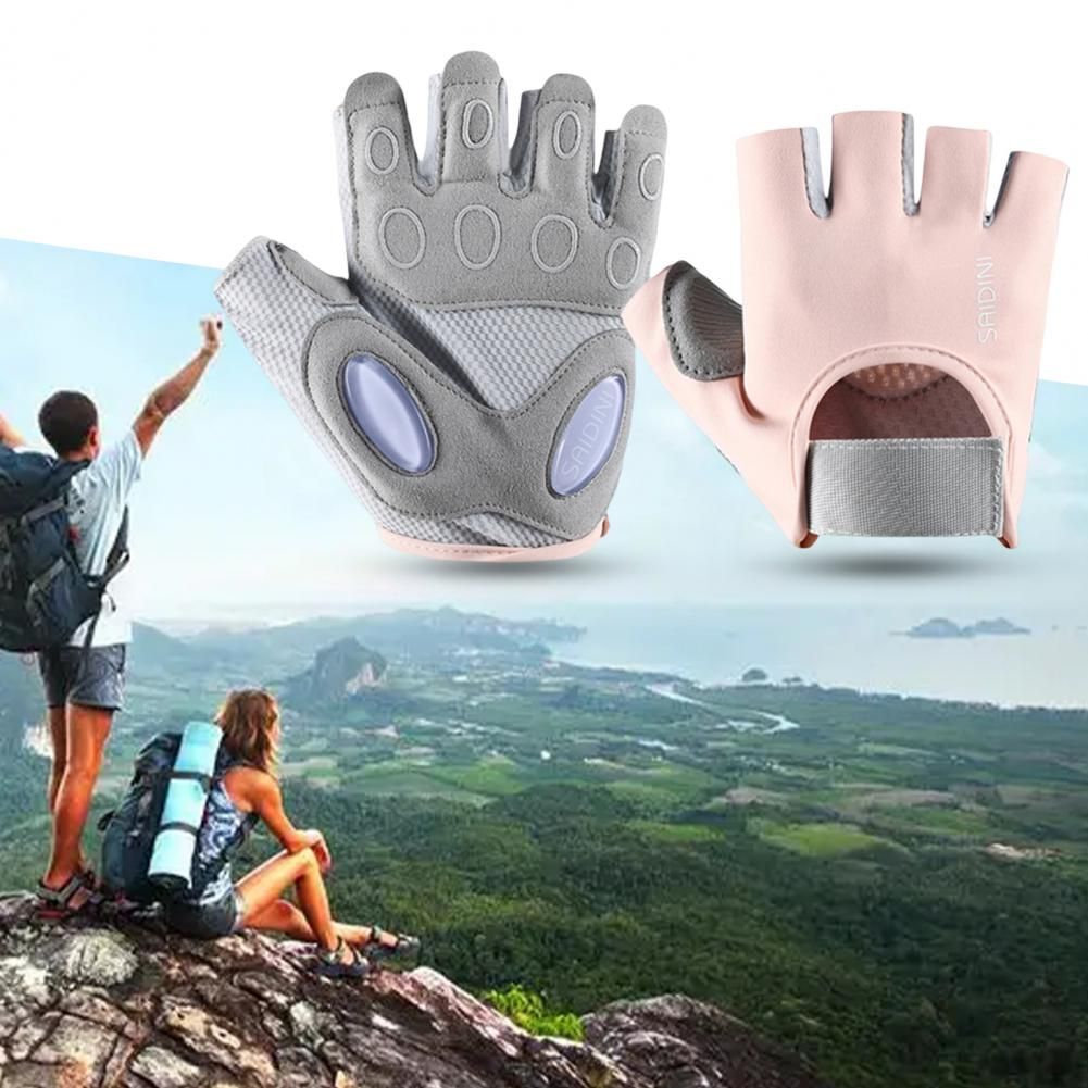 Weight Training Non-Slip Fingerless Gloves
