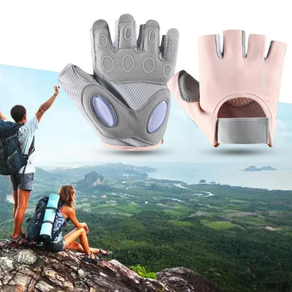 Weight Training Non-Slip Fingerless Gloves