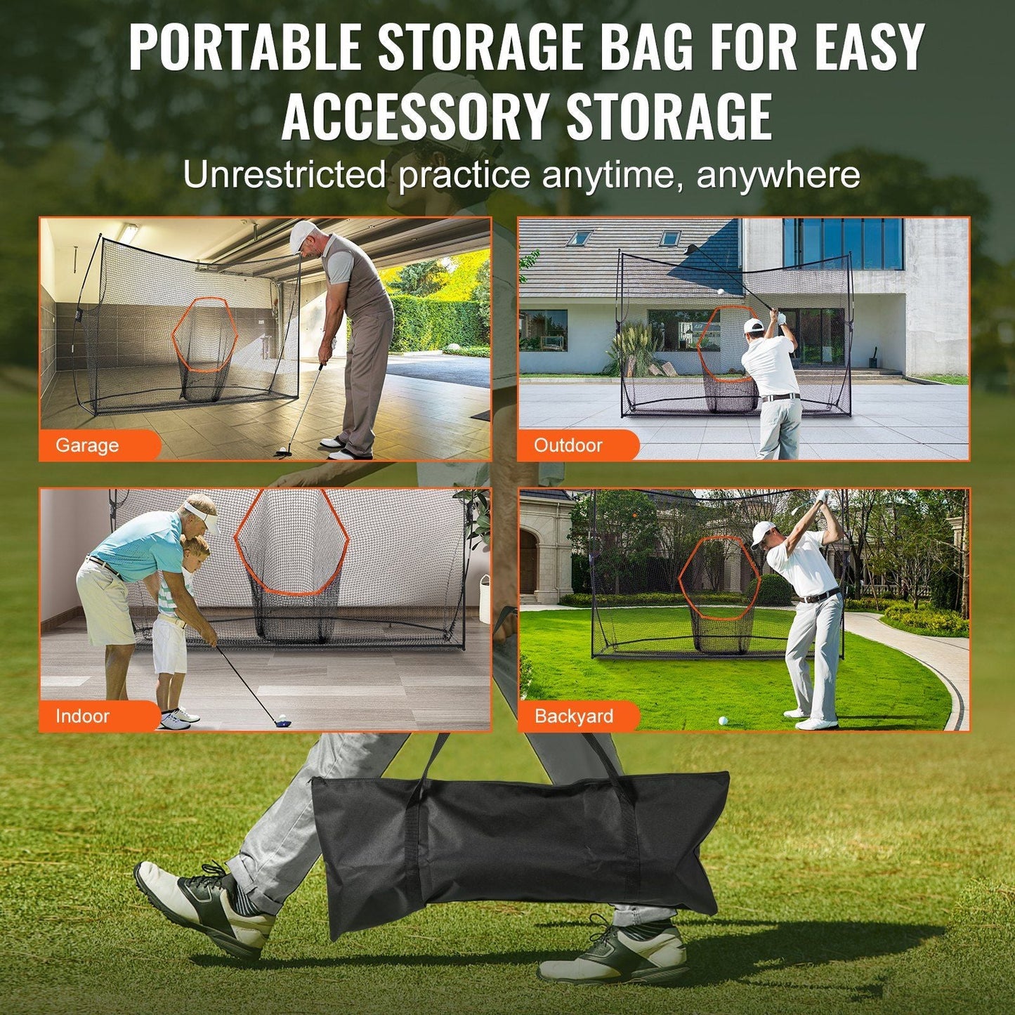 Golf Practice Net Indoor Personal Driving Range