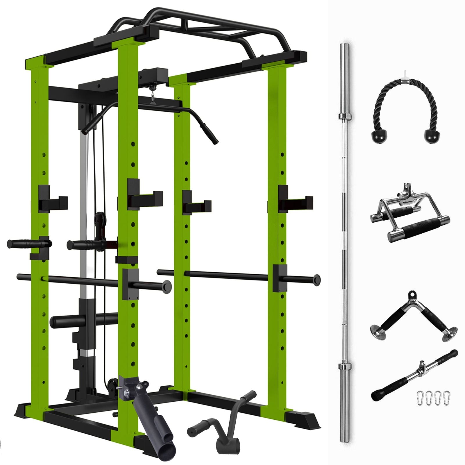 Green Multi-Functional Power Cage