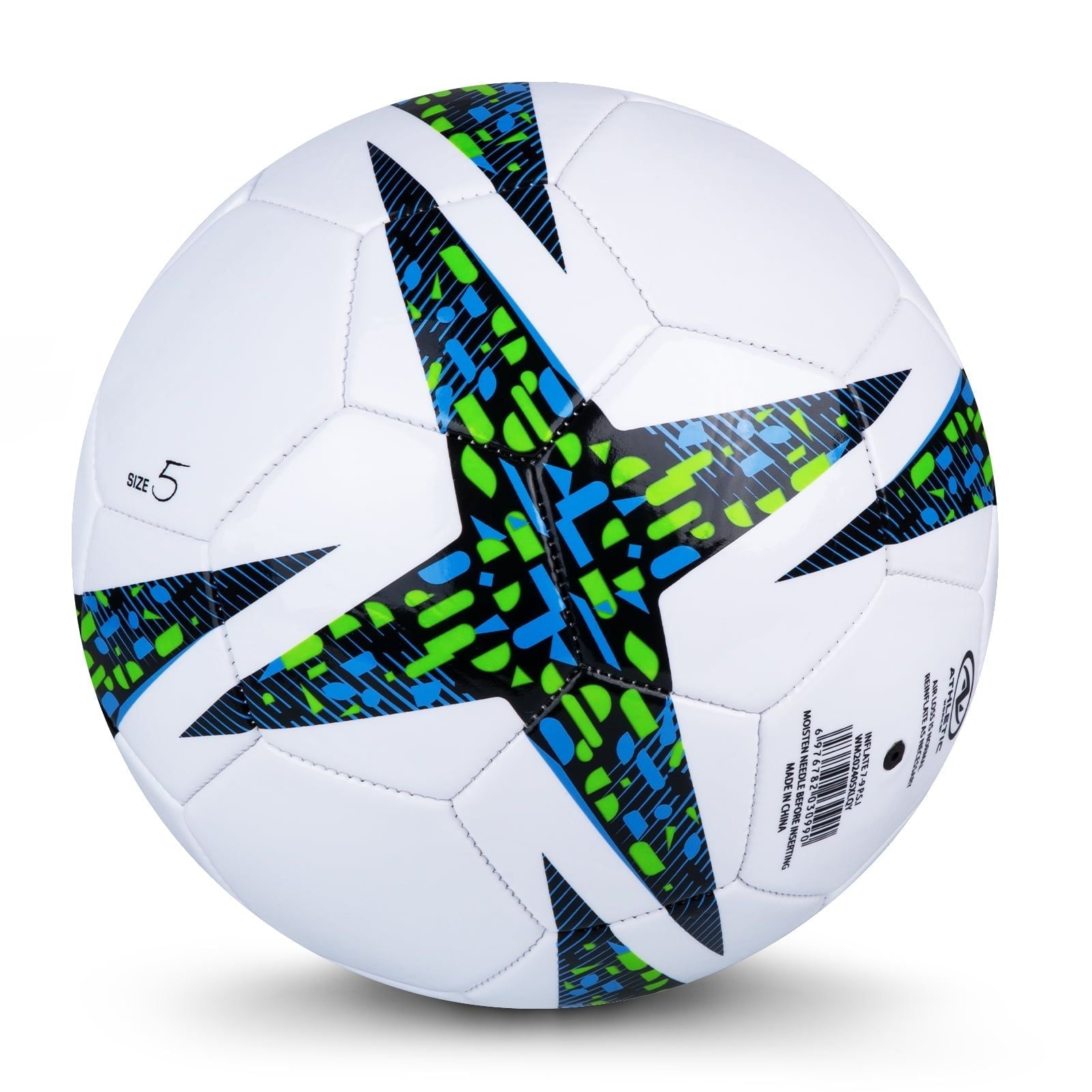 Size 5 Indoor & Outdoor Soccer Balls (4-Pack)