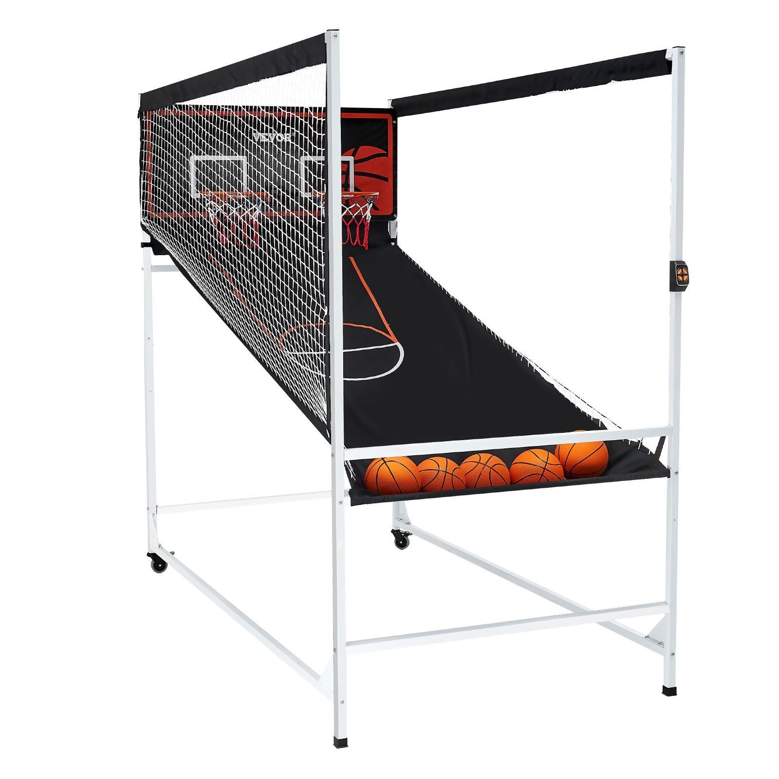Interactive Dual Player Arcade Basketball Challenge - Home Game with Scoreboard & 8 Modes