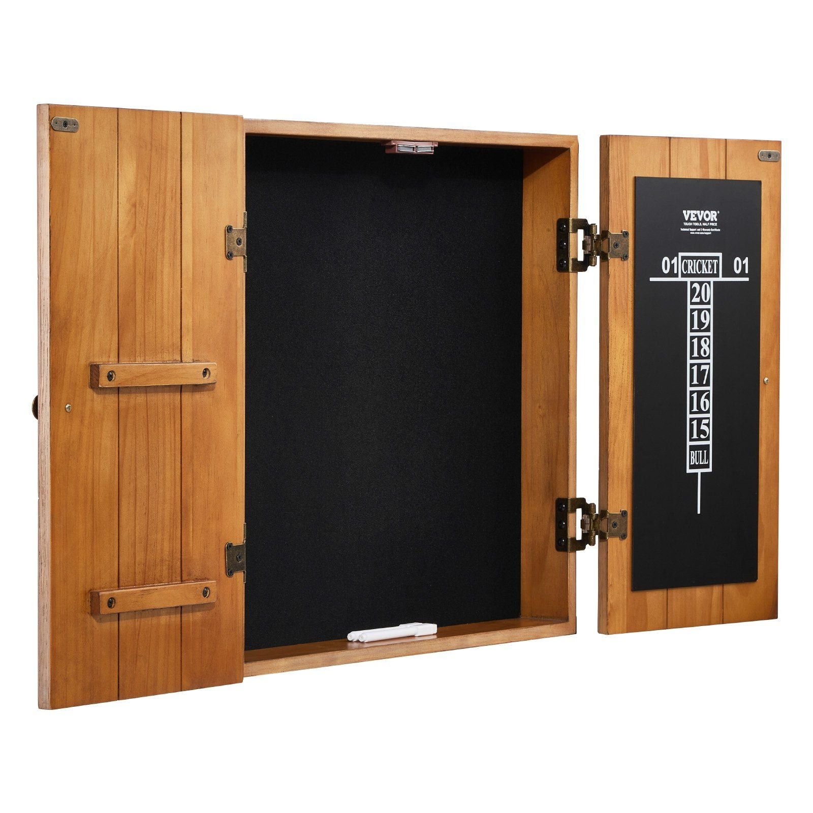 Solid Wood Dartboard Cabinet Official Size (Dart board Not Included)