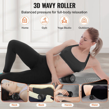 Vibrating Peanut Massage Ball Roller