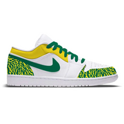 "Ducks" Jordan 1 Low Shoes