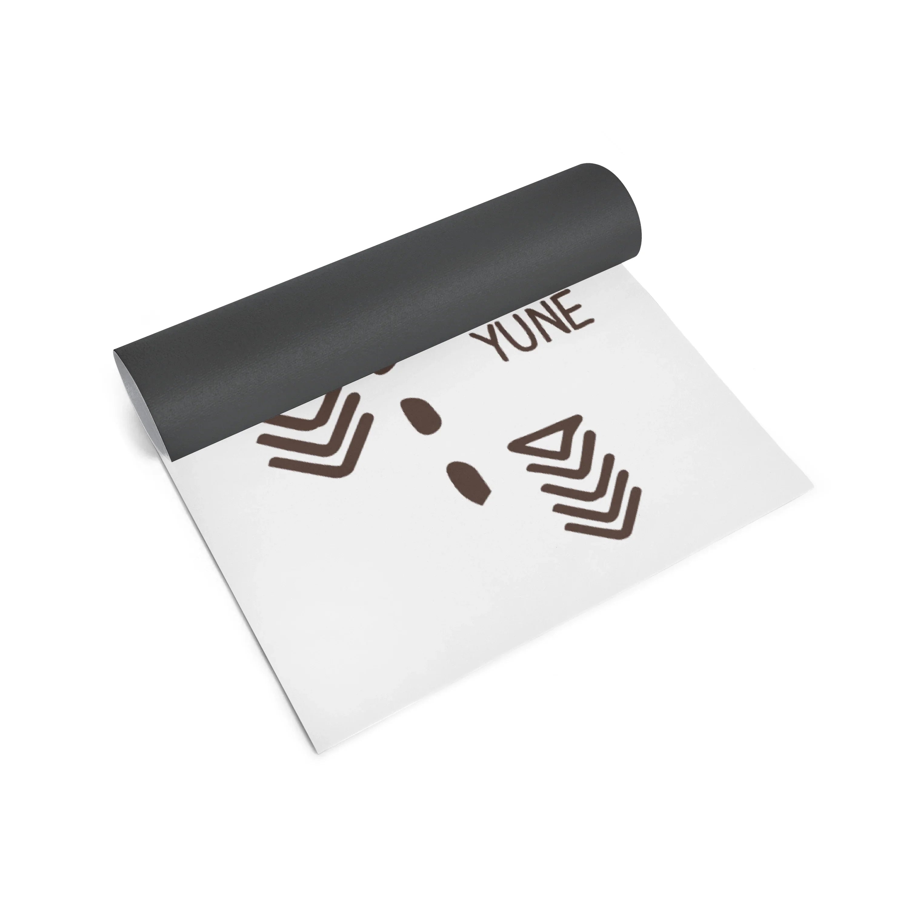 Polar Peace — Crag 6mm White Yoga Mat For Hot & Home Practice