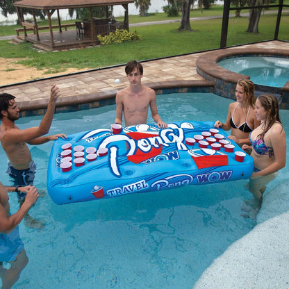 Sports Travel Inflatable Pong Game Table