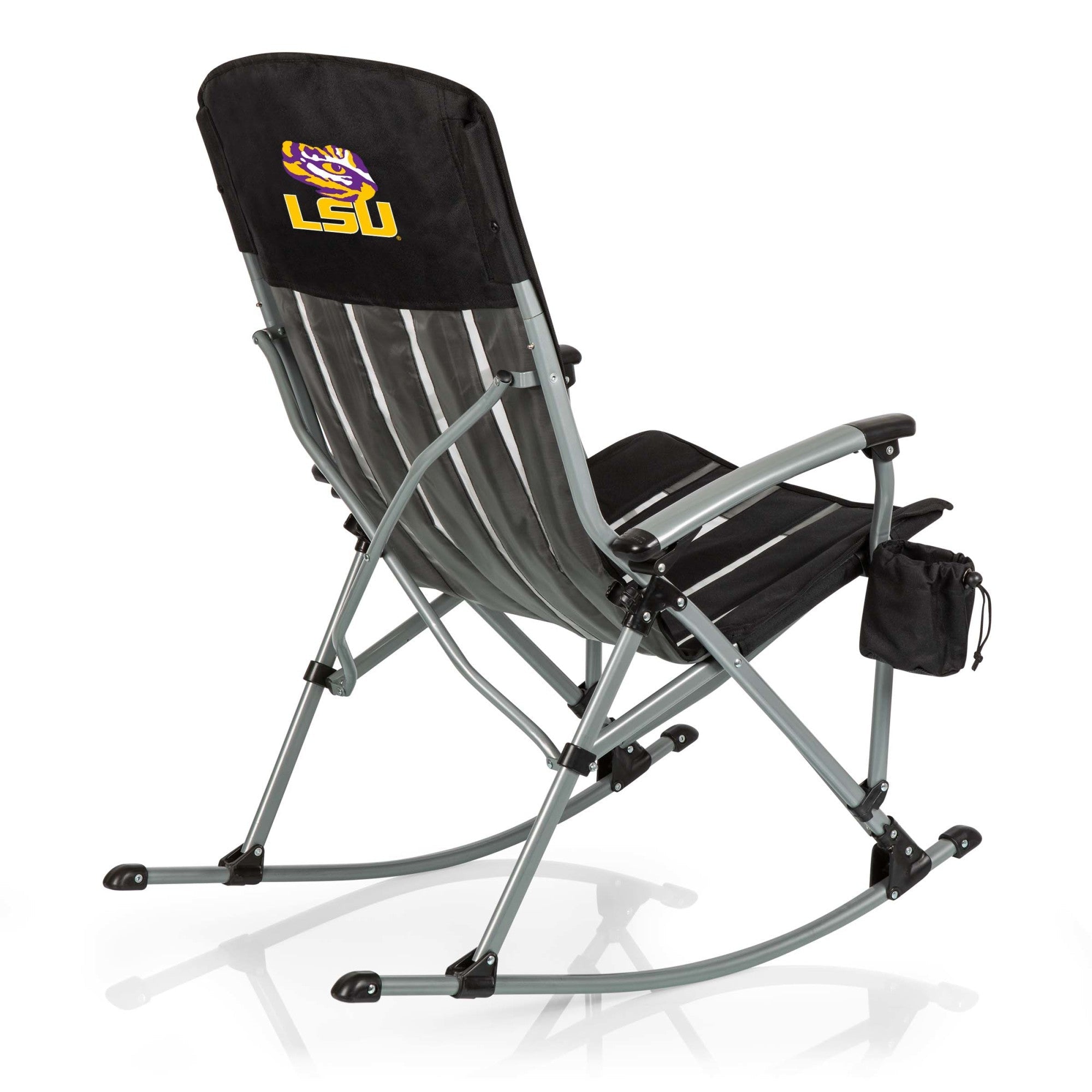 LSU Tigers Outdoor Rocking Camp Chair