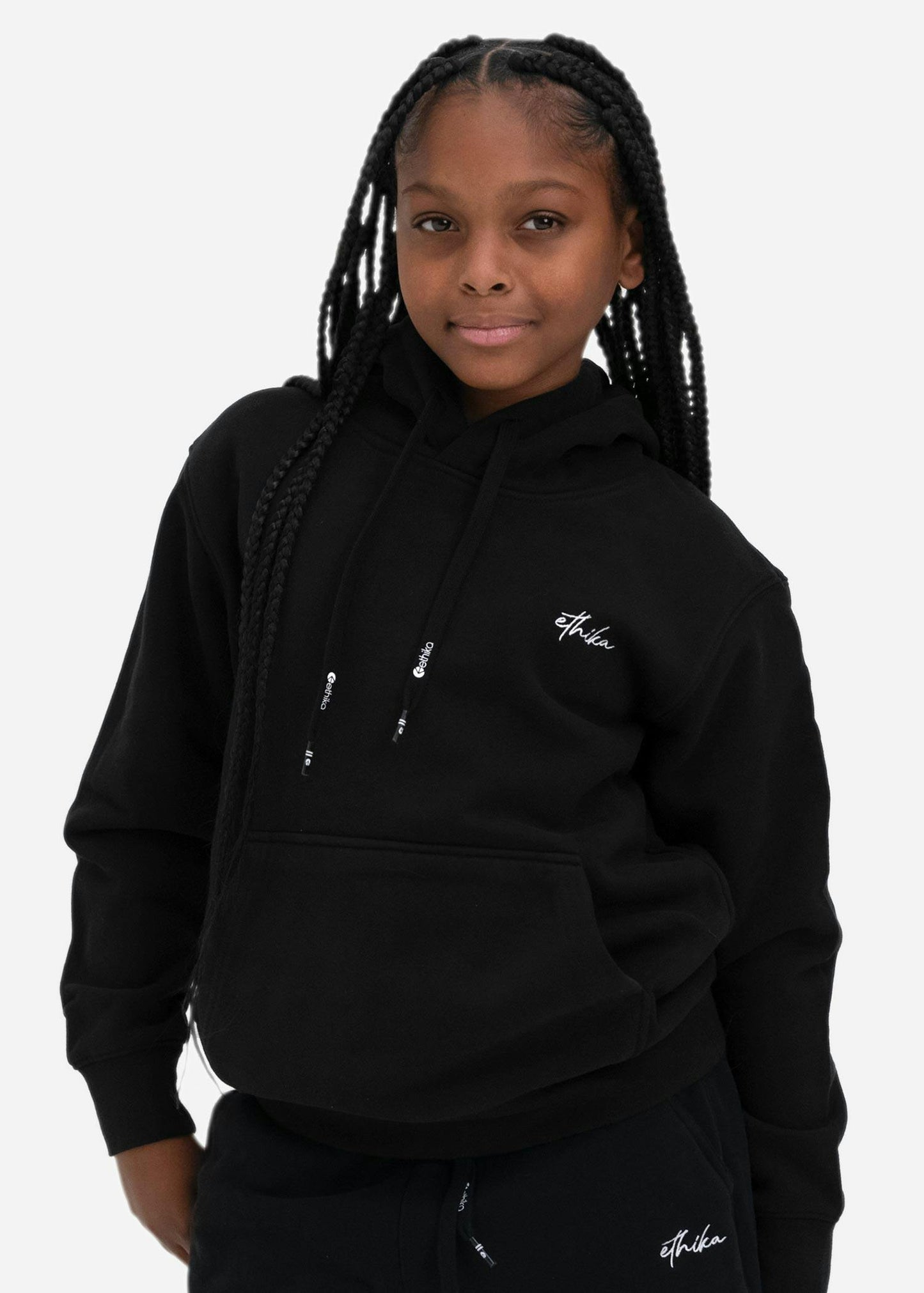 Kids Hoodie in Black