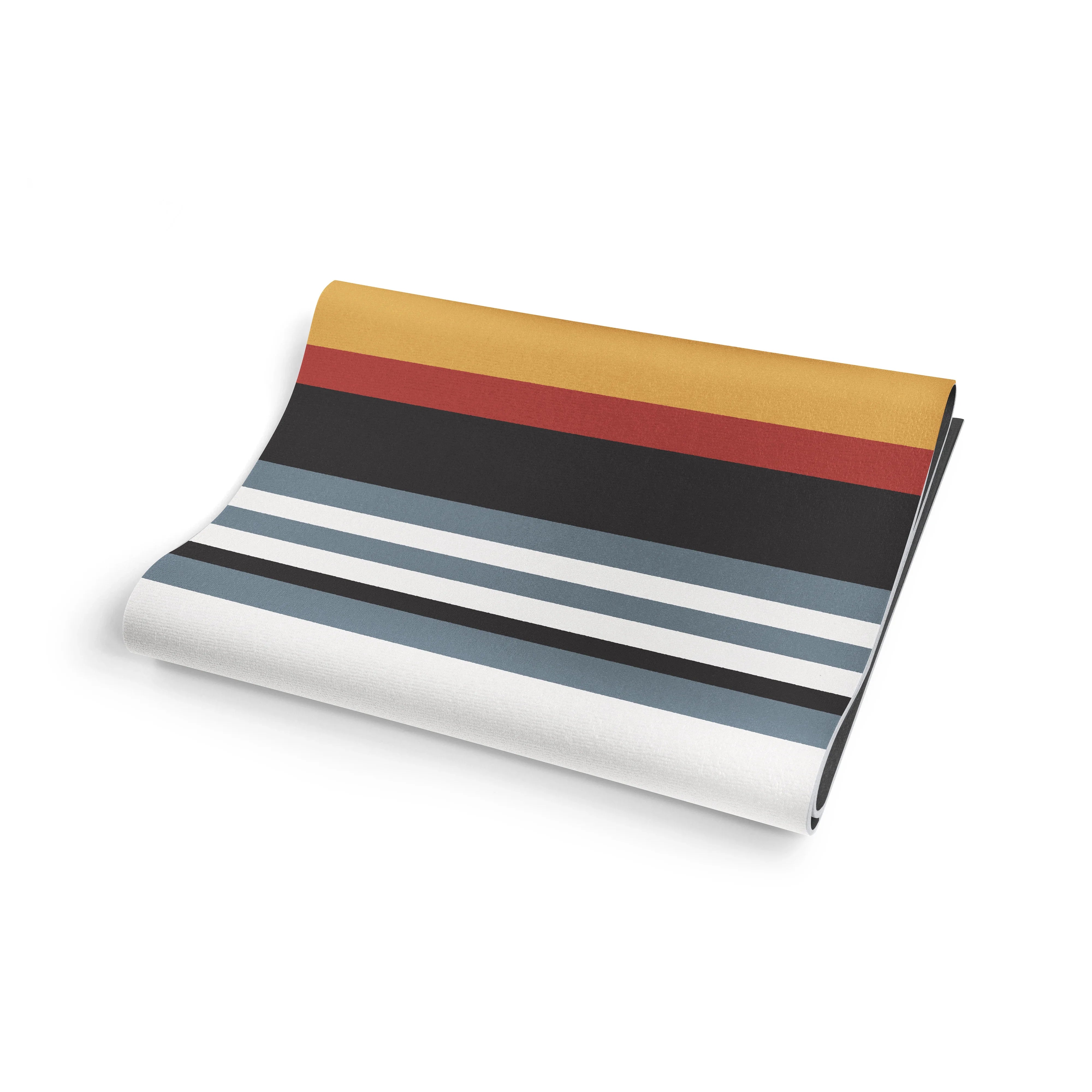 Falcons Rest Yoga Mat – 6 Mm Extra Thick, Double-sided Non-slip, Eco-friendly Per With Multi-color Trail-inspired Design | Yune Yoga