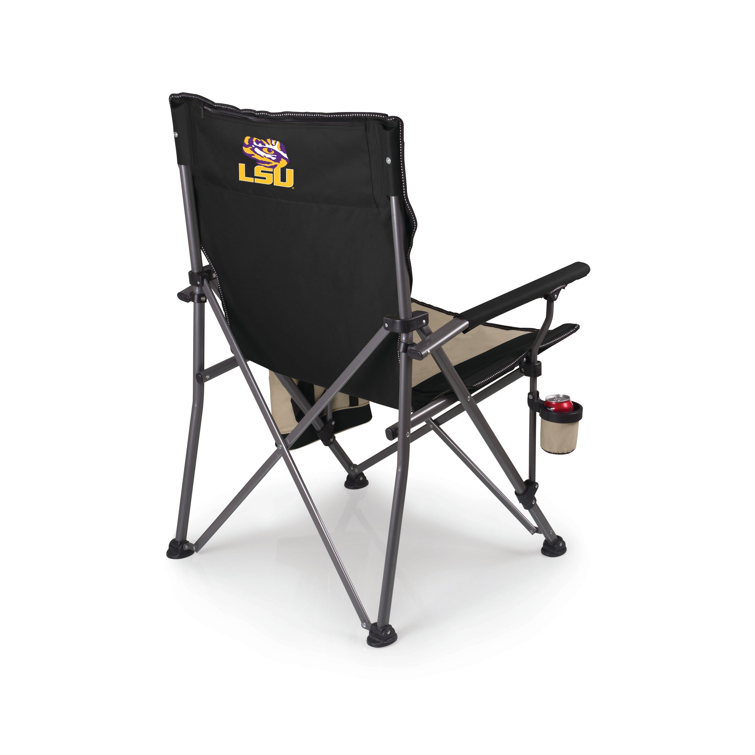 LSU Tigers Big Bear XXL Camping Chair with Cooler