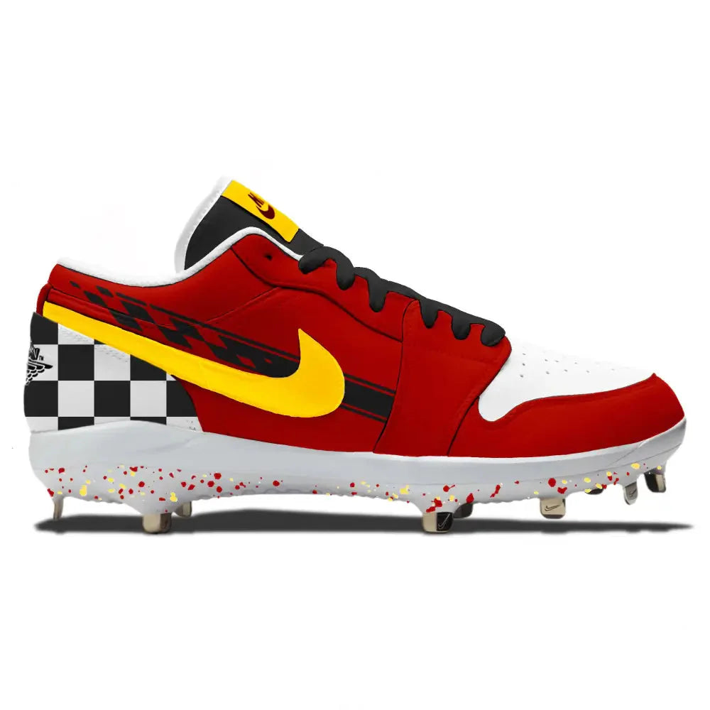 "Finish Line" Jordan 1 Retro Cleats