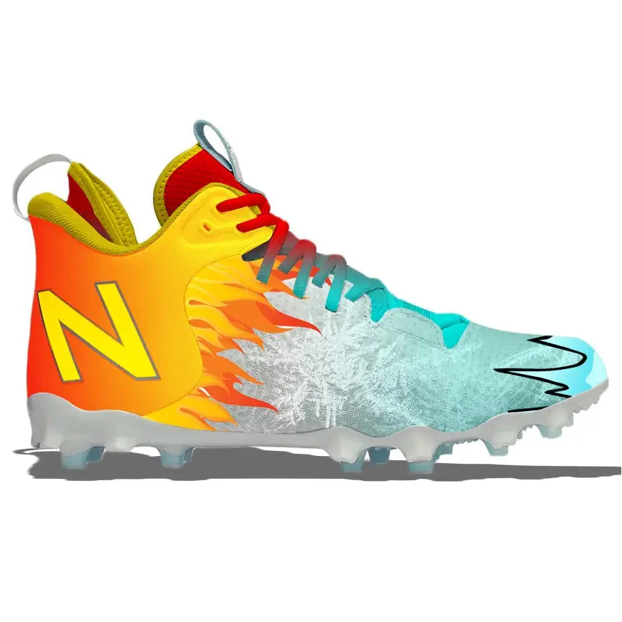 "Fire & Ice" New Balance Freeze LX 3.0 Lacrosse Cleats
