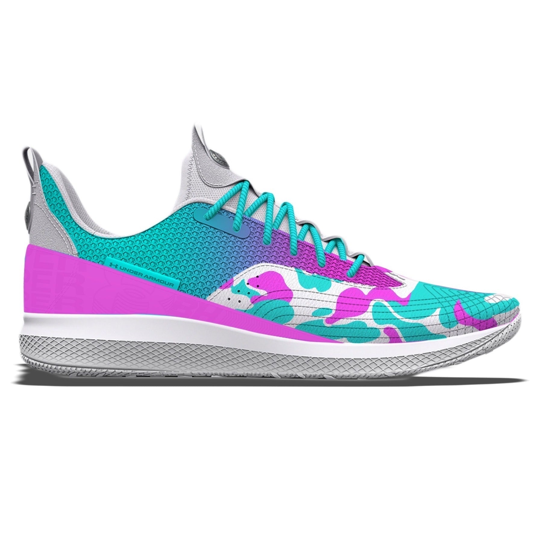 "Fresh Camo" Under Armour Harper 7 Turf Shoes